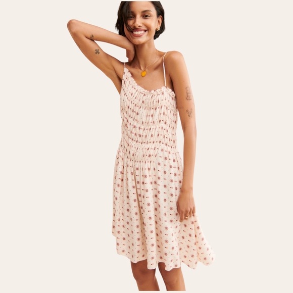 NWT Free People Clementina Mini Dress - Picture 3 of 13